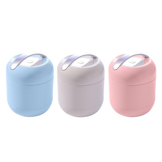 【6F】多样屋UKA玻璃内胆焖烧杯女保温饭盒桶婴儿辅食闷烧壶罐煮粥微波炉加热 白色 1L 商品图5