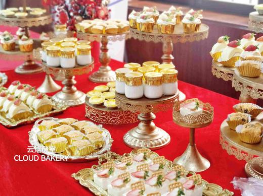 【甜品台定制案例展示】红金主题 商品图2