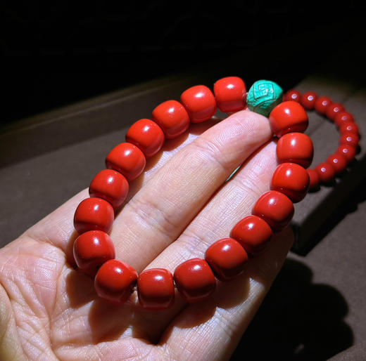 朱砂单圈手串古珠 商品图5