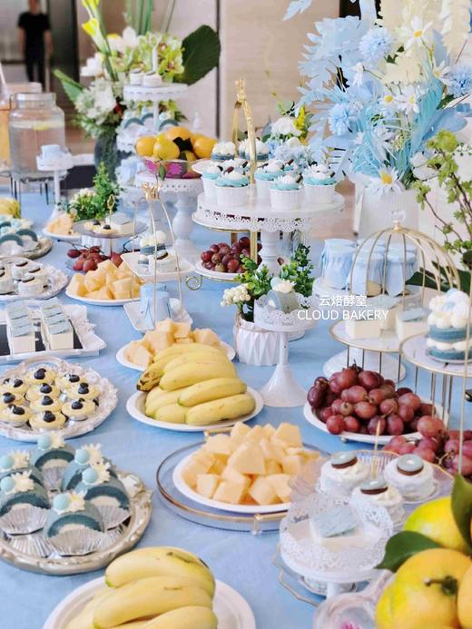 【甜品台定制案例展示】含水果蓝色主题 商品图3
