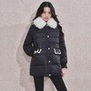 精致优雅感羽绒服女24冬翻毛领气质高级感保暖外套 商品缩略图0
