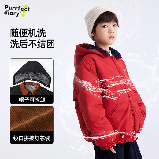 儿童潮酷工装风棉服外套 PDWT2456 商品图3