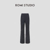 ROMI STUDIO“率性自我”100%欧洲进口棉微喇西装牛仔裤RW24AX81043 商品缩略图4