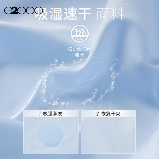 G2000男装FW24 商场新款【速干吸湿/防静电】干爽商务正装长袖衬衫46122242 商品图3