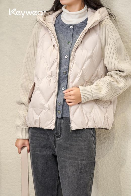 奇威时尚拼接羽绒服 0AF04250 商品图4