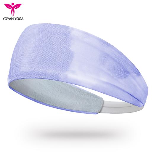 悠妍宽边瑜伽发带FD0202 运动吸汗束发止汗带 商品图0