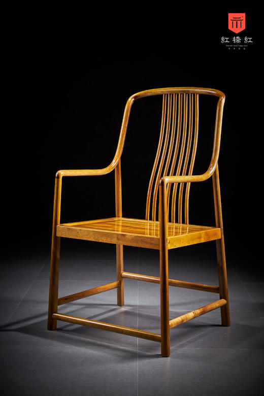 红桥红  家具严选  金丝楠木（小叶桢楠）【楠木 嘉选梳背椅】 商品图2