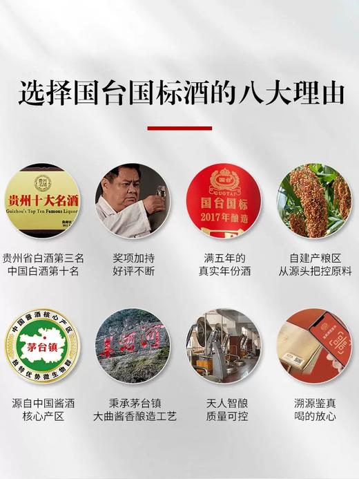 国台国标酒53度500ml*1瓶 商品图1