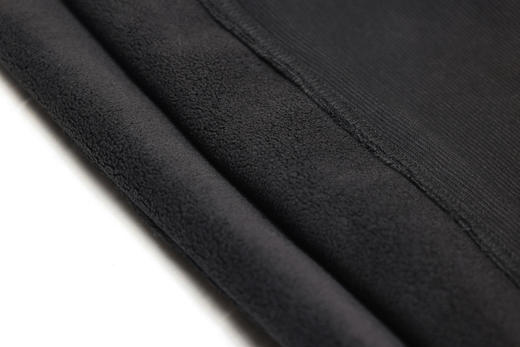 半身缘男装 冬季加绒美式宽松衣脚抽绳加绒卫衣03850 商品图6