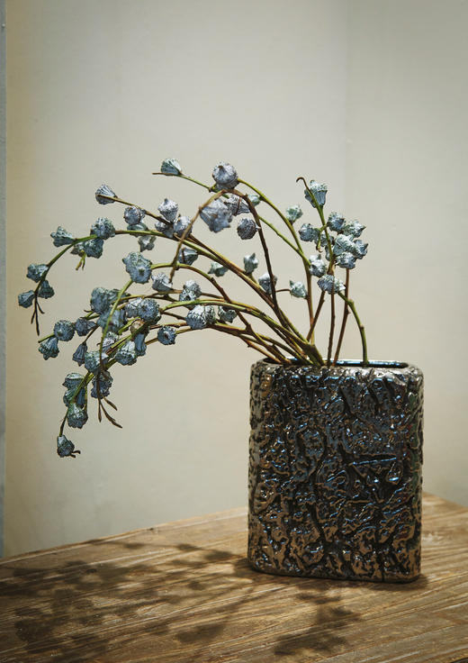 银色花瓶 商品图0