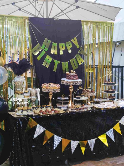 【甜品台定制案例展示】含主蛋糕户外LV主题 商品图6