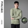 PINLI品立2024冬季新款男士修身半高领加绒加厚针织衫打底毛衣潮GD243410466 商品缩略图3