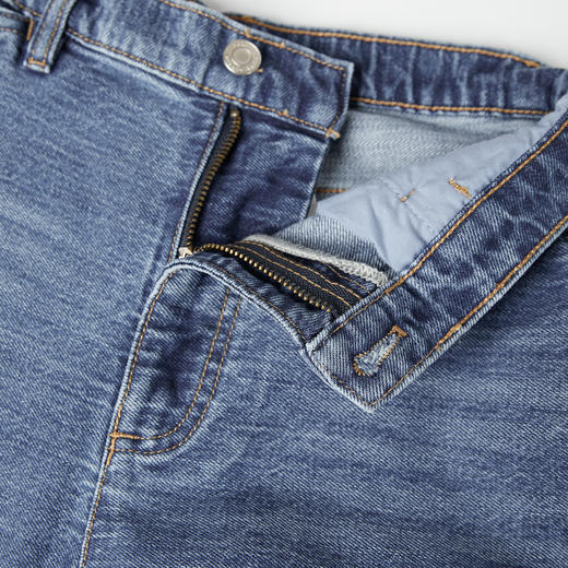 ROMI STUDIO“重磅丹宁”100%牛仔棉透气弯袋直筒牛仔裤24SSN1075 商品图2