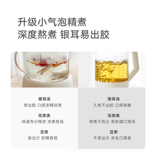 olayks立时水灵全玻璃养生壶家用多功能办公室小型纯玻璃煮茶烧水 商品图4