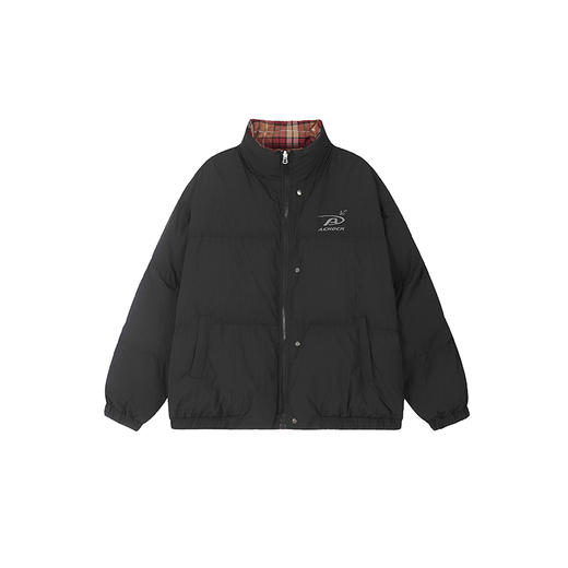 【Achock官方店】美式休闲格子双面穿棉服潮牌原创秋冬款保暖棉衣 商品图3