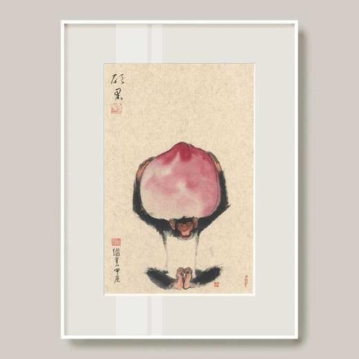 薛继业水墨连框高精版画47*35有框客厅卧室卫生间走廊装饰画 商品图2