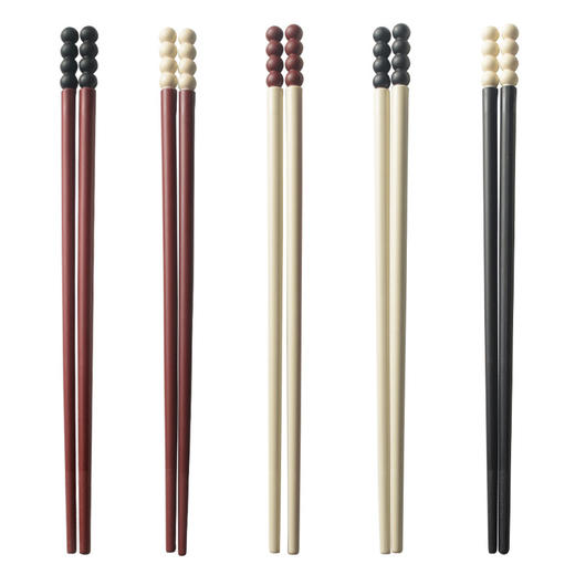 【创意家用筷子】一人一筷 糖豆防滑抗jun防霉餐具筷子 专人专用耐高温  商品图4