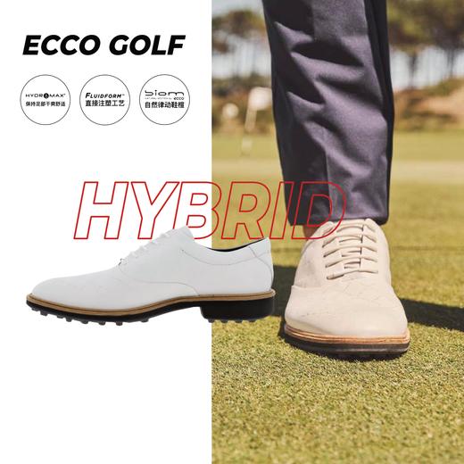 【高尔夫健步混合经典】ECCO爱步男子高尔夫皮鞋缓震排湿透气110214 商品图1