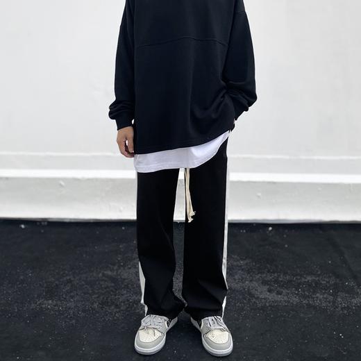 【Achock官方店】高街运动裤子男ins潮牌直筒bf情侣拼接夏休闲裤 商品图0