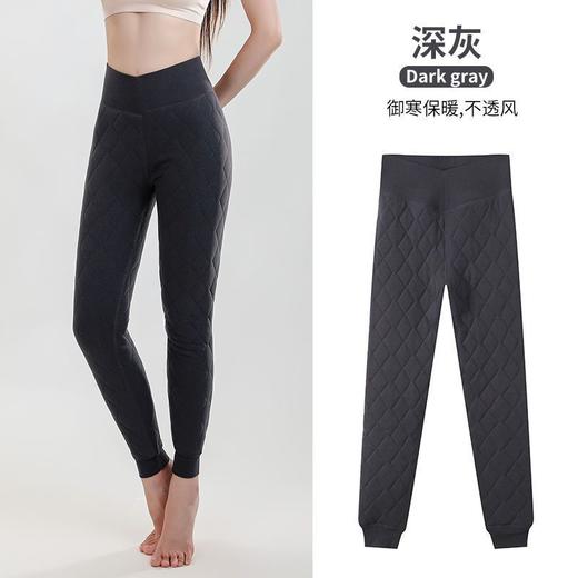 女秋冬季加绒加厚外穿东北棉裤羊毛保暖裤特厚羊羔绒打底裤 商品图3