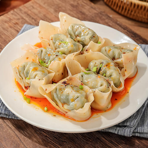 纯素大馄饨  翡翠荠菜  云南金耳菌菇  妙维根 商品图3