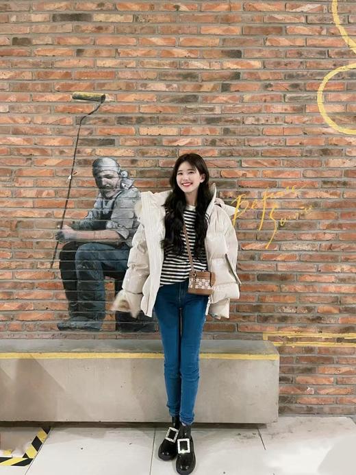 高级感水钻方扣短靴 商品图2