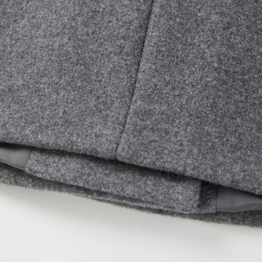 ROMI STUDIO“都市格雷”超细绵羊毛混纺双排扣大衣外套RW24WWH0689 商品图4