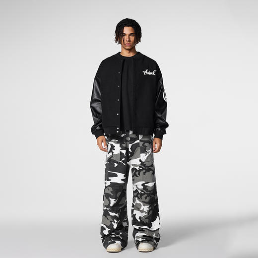 【Achock官方店】美式街头百搭迷彩裤抽绳长裤潮牌宽松休闲工装裤 商品图3