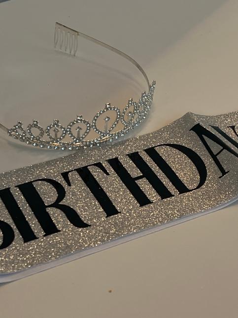 【拍照神器】女王绶带（银） 商品图2