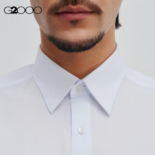 G2000男装FW24 商场新款【速干吸湿/防静电】干爽商务正装长袖衬衫46122242 商品图2