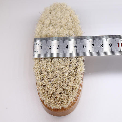 椭圆形鞋刷打鞋油专用刷皮鞋刷子软毛鞋油刷鞋上油抛光刷子皮鞋刷 商品图6