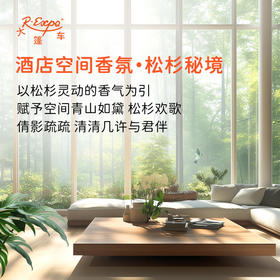 酒店空间香氛·松杉秘境 植物香氛 精油香氛设计定 制 大篷车精油