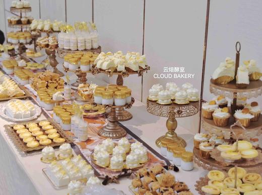 【甜品台定制案例展示】白金主题 商品图1