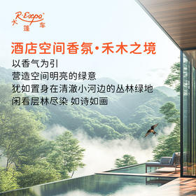 酒店空间香氛·禾木之境 植物香氛 精油香氛设计定 制 大篷车精油