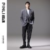 PINLI品立裁魂秋季新款假两件西服外套潮牌时尚男士休闲西装BC241206064 商品缩略图8