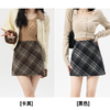 【复古风回潮】秋冬毛呢菱格纹短裙/长裙 软糯舒适毛呢 质感有型 显高显瘦 秋冬百搭 商品缩略图9