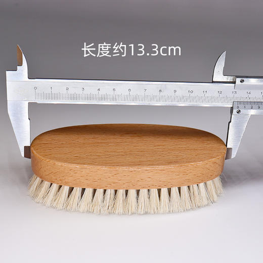椭圆形鞋刷打鞋油专用刷皮鞋刷子软毛鞋油刷鞋上油抛光刷子皮鞋刷 商品图3
