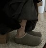 懒人必备  油叽叽系列  小土豆  平底毛毛半拖  皮毛一体雪地靴 商品缩略图1