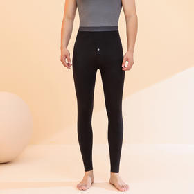 【保暖裤男士打底加绒加厚】冬季毛裤羽绒蚕丝护膝秋裤绒裤大码不起球