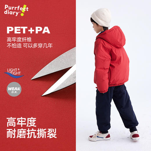 儿童潮酷工装风棉服外套 PDWT2456 商品图4