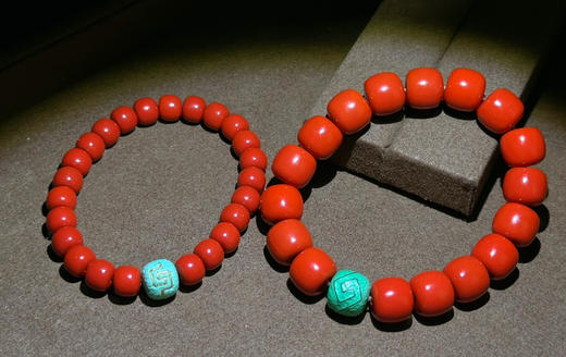 朱砂单圈手串古珠 商品图8