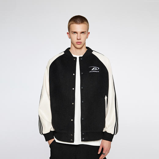 【Achock官方店】美式潮牌撞色拼接插肩袖棒球服高街秋冬夹克外套 商品图2