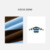 COCO ZONE 条纹撞色针织衫翻领三粒扣设计上衣CC1D2725 商品缩略图2