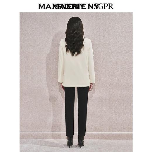 MAXRIENY贵雅新中式羽绒服复古盘扣设计24冬款手工刺绣保暖外套女(货号:MS85DC501) 商品图3