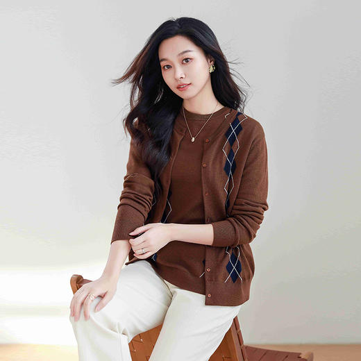 火桐hooton 扬子纱线（有身份证）羊毛套装CY24B67&CY24B66 商品图4