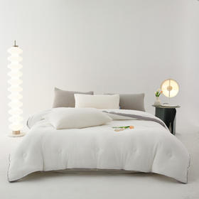 百富帝抗菌防螨舒柔冬被芯化纤保暖加厚单双人被子