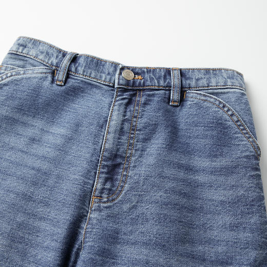 ROMI STUDIO“重磅丹宁”100%牛仔棉透气弯袋直筒牛仔裤24SSN1075 商品图1