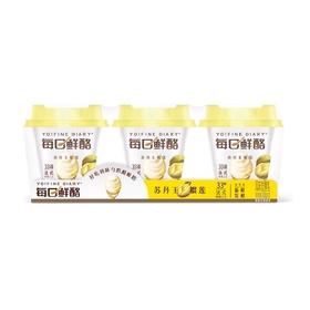 蒙牛 每日鲜酪三连杯榴莲味 100g*3/组