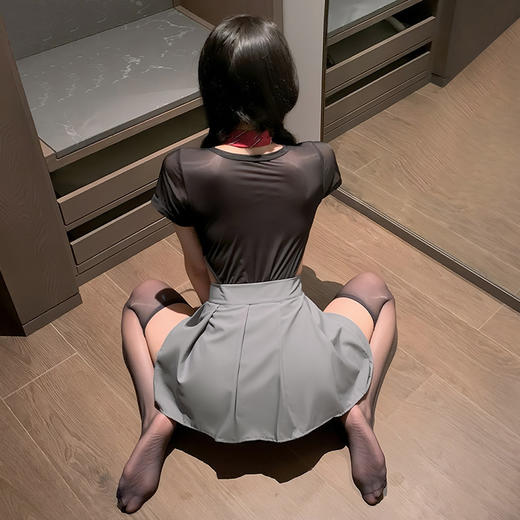 盐系校园女友开裆JK套装6909 商品图3