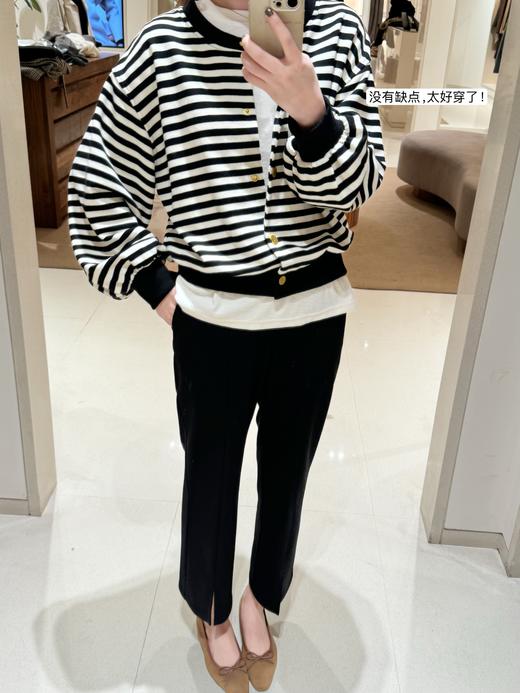 草莓燕麦奶 强烈建议2色入!! 超好穿的兰精天丝棉针织tee/打底衫 橡皮粉/杏仁白 商品图7